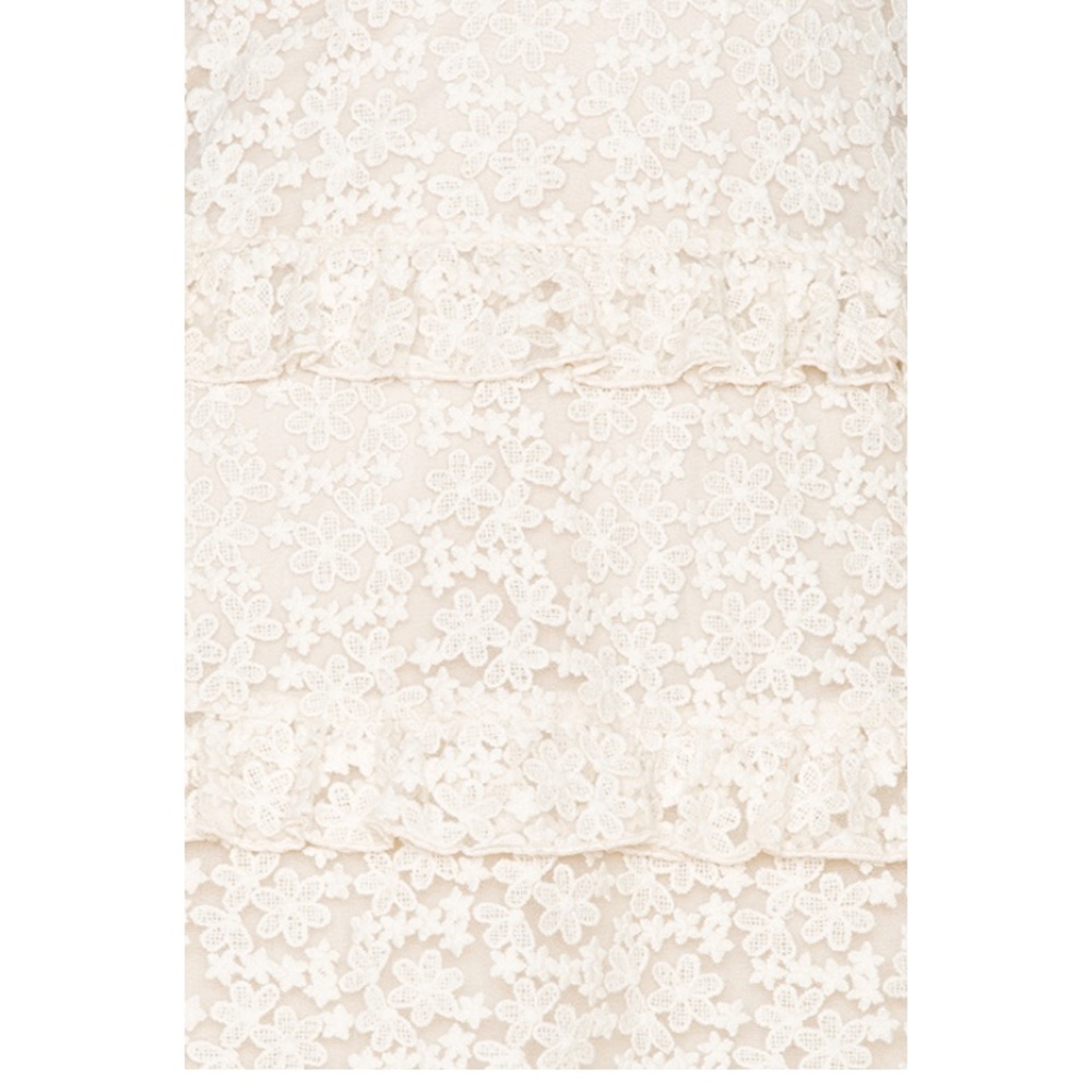 Women's Line + Dot ivory sheer floral lace dress - Picture 4 of 7